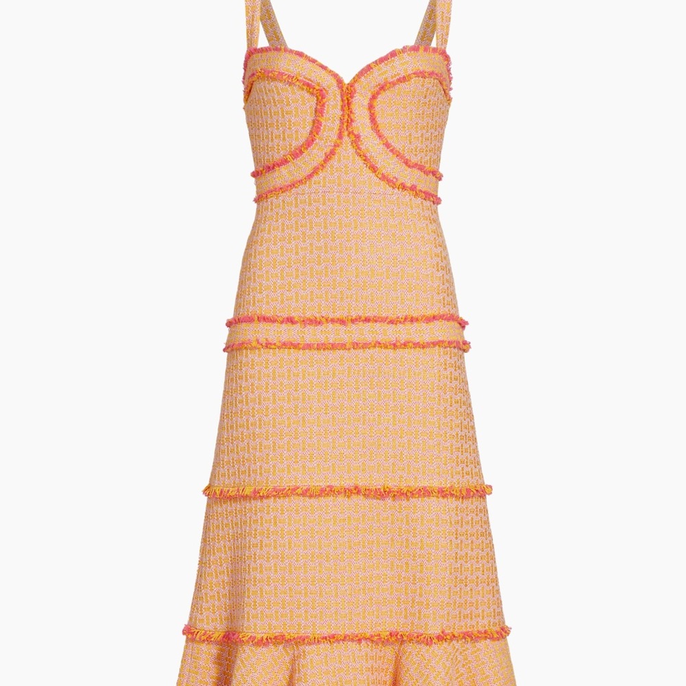 Alexis Bettine Tweed Midi-Dress